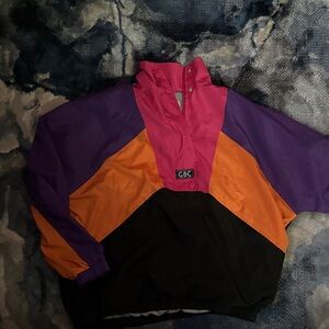 Vintage Grand Beach Club Windbreaker Jacket